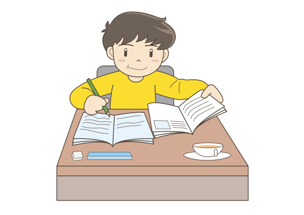 孩子学习图像素材图片