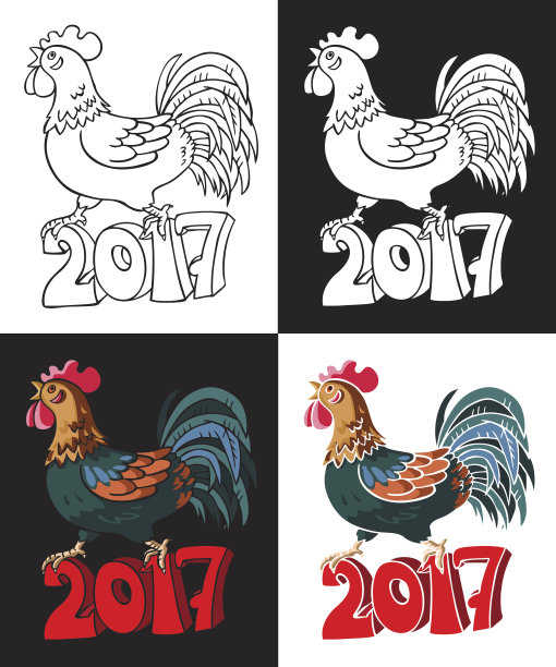 岁次乙酉(鸡年)图片下载