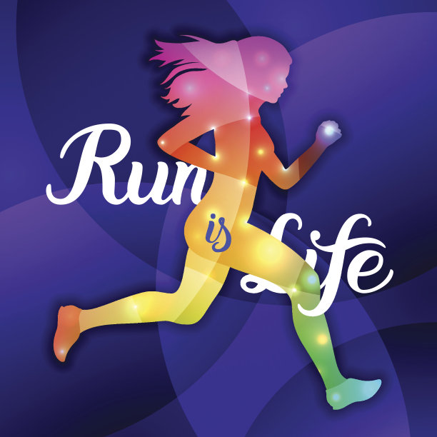 是生命。运动激励字海报图片下载