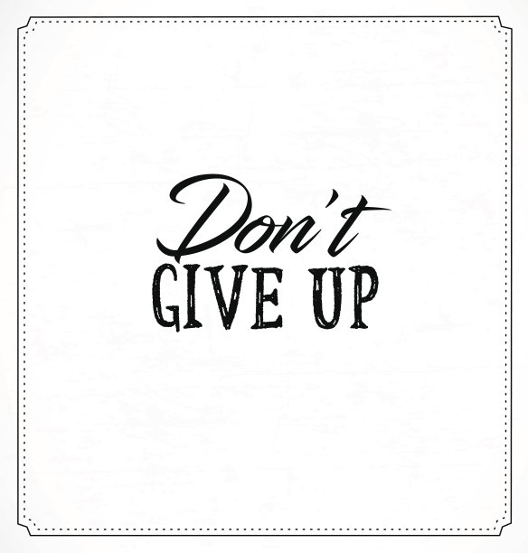 复古风格的励志和鼓舞人心的名言图片下载