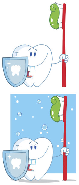 牙齿吉祥物收集- 6图片下载