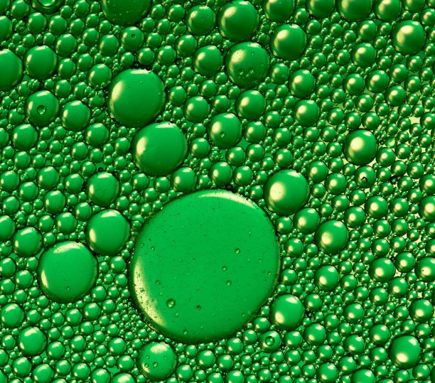 绿色的泡沫图片下载