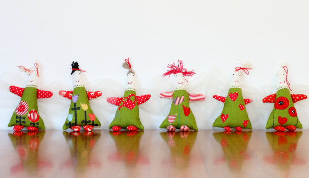 可爱的圣诞天使图片下载