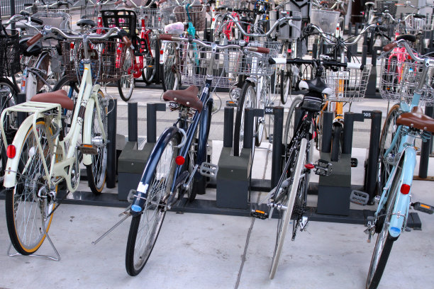 自行车停车场图片下载