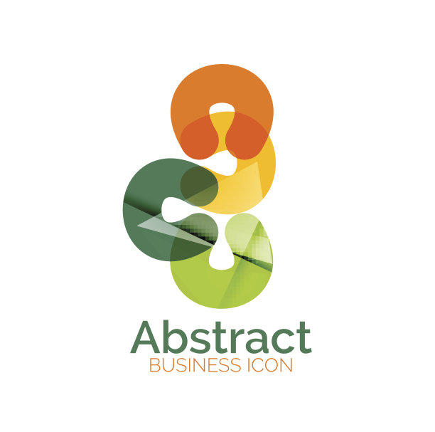 抽象对称业务图标图片下载