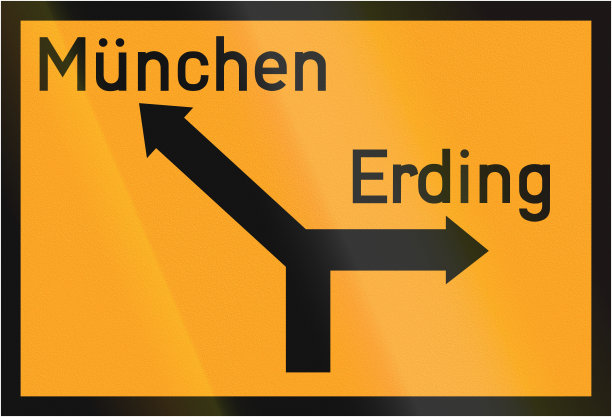 1936年慕尼黑和埃尔丁方向标志图片下载