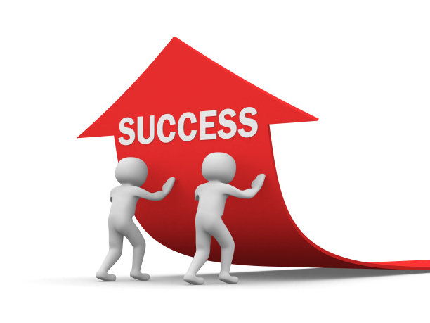 3d人-人，人推红箭头图片下载