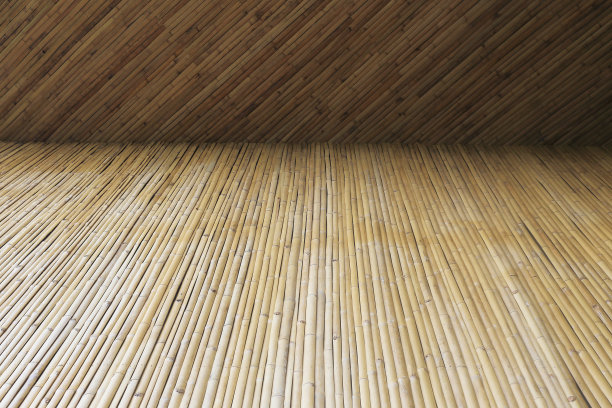 竹墙纹理背景图片下载