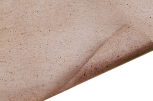 将旧纸折角，孤立在白色上图片下载