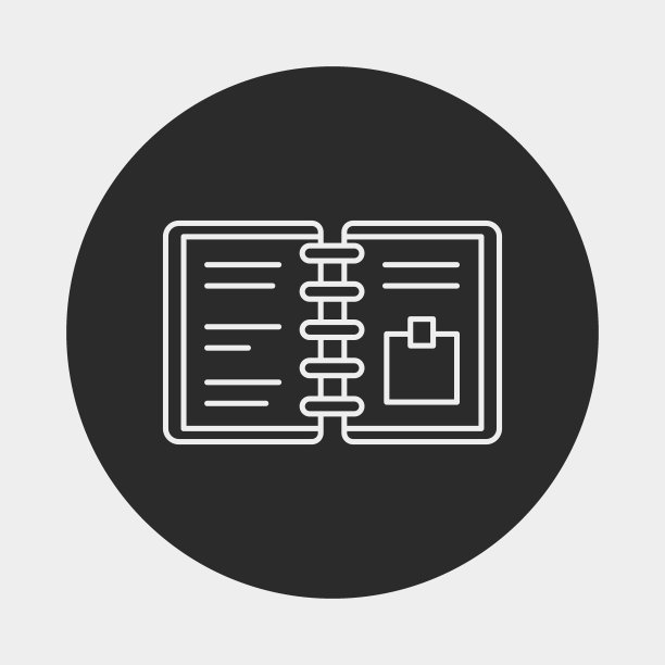 笔记线条图标图片下载