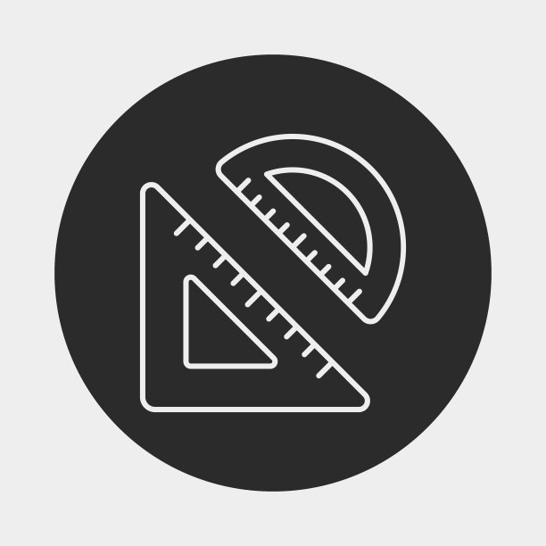 直尺线条图标图片下载