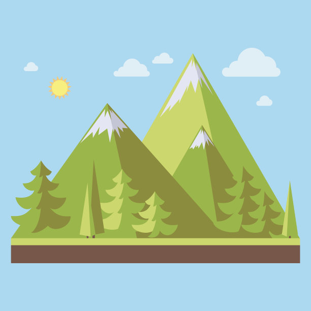 山矢量图素材ID：165289612