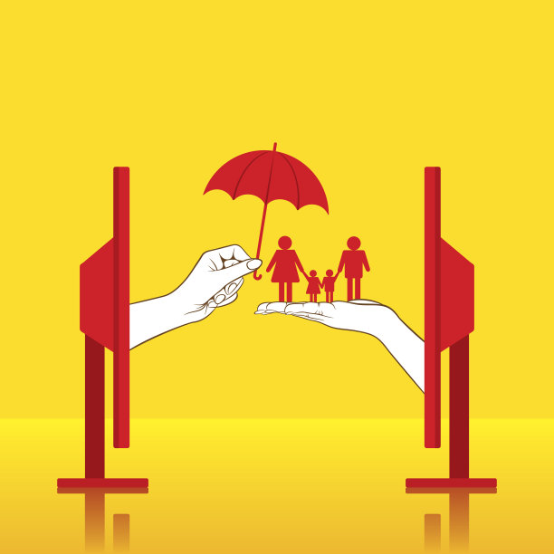 家庭保险概念设计图片下载