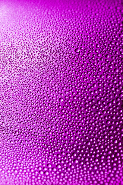 粉红色和紫色的水滴图片下载