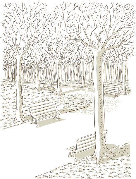 公园向量图片下载