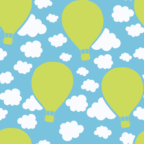 气球无缝图案图片下载