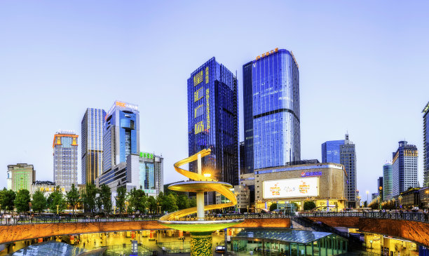 成都天府广场图片下载