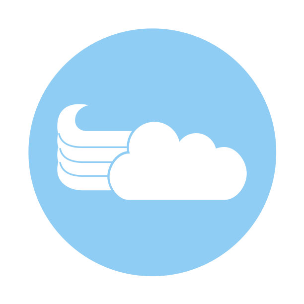 可爱的幻想云图标图片下载