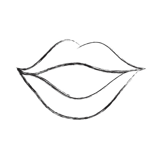 性感女性嘴唇图标图片下载