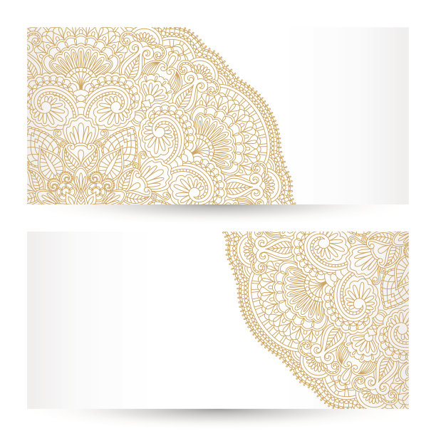 矢量模板花卉图案图形设计。图片下载