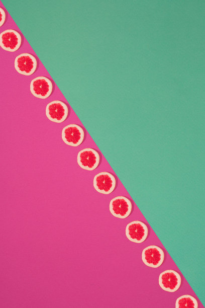 水果柑橘无缝图案图片下载