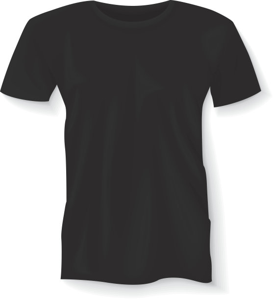 模型t恤运动模板广告商店时尚休闲服装黑色图片下载