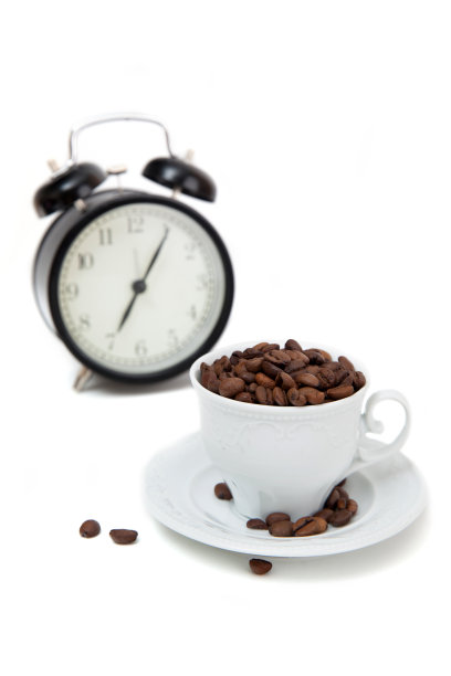 早晨喝咖啡图片下载