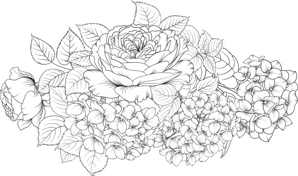 花花环孤立。图片下载