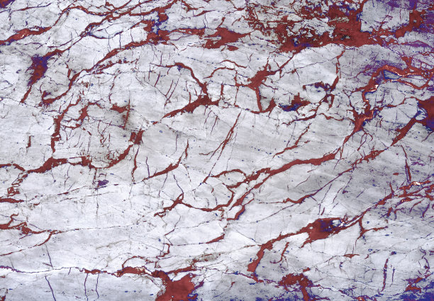 粉红色大理石纹理与自然图案的背景或设计艺术作品。图片下载