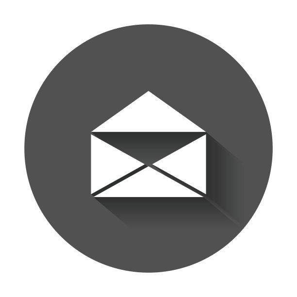邮件信封图标矢量素材图片下载