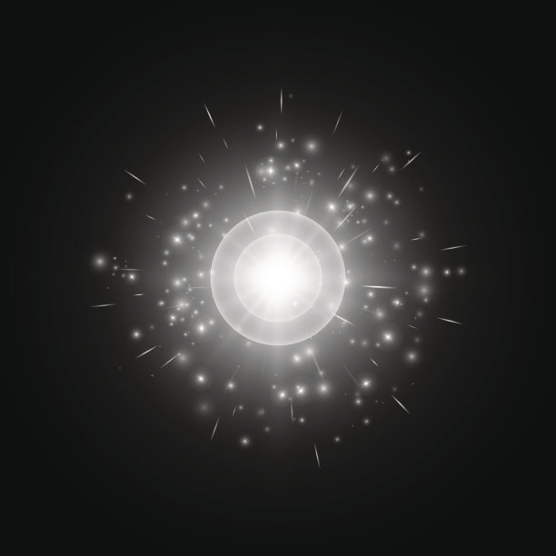 明亮的背景与散景灯光图片下载