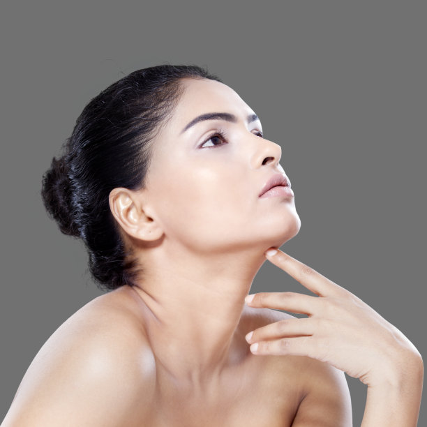 漂亮的女人，干净的皮肤图片下载