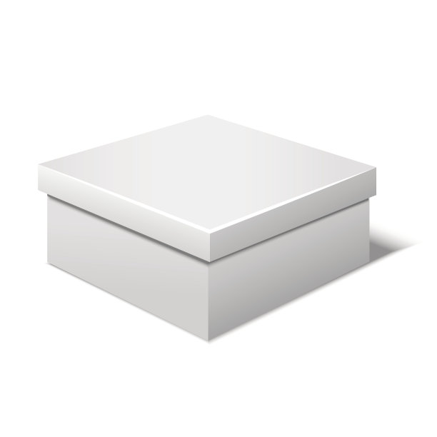 现实模板空白白盒。向量图片下载