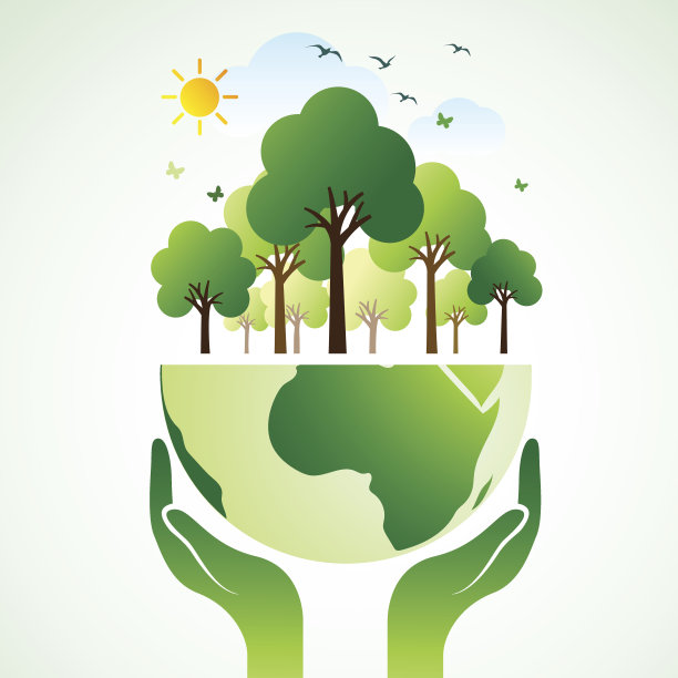 绿色的地球图片下载