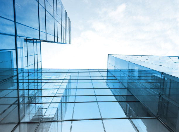 色调现代的办公建筑形象图片下载