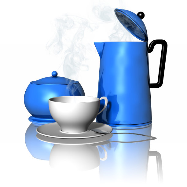 早餐喝热咖啡图片下载