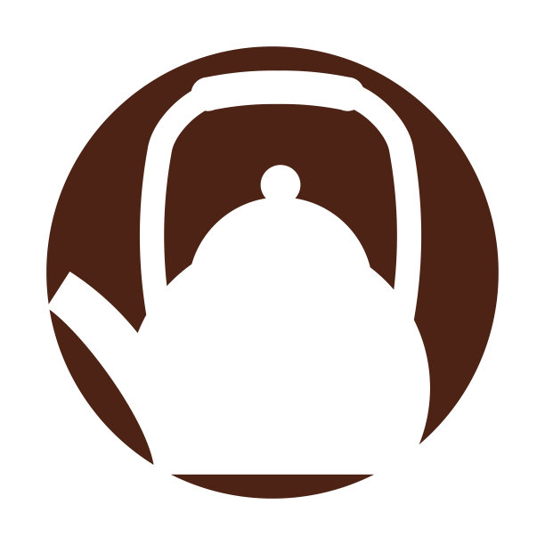 咖啡茶壶孤立图标图片下载