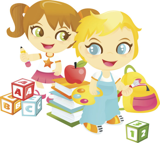 快乐学前学习儿童图片下载