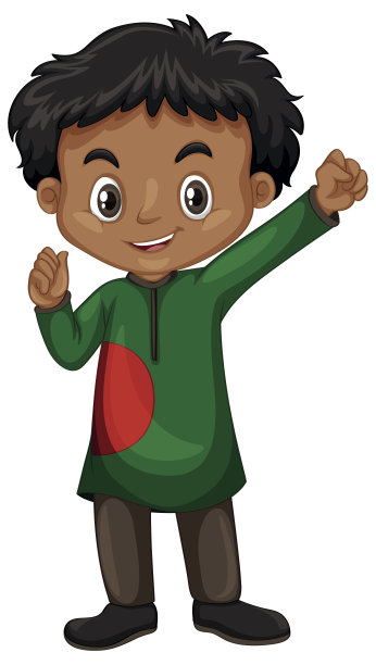 孟加拉男孩的服装图片下载