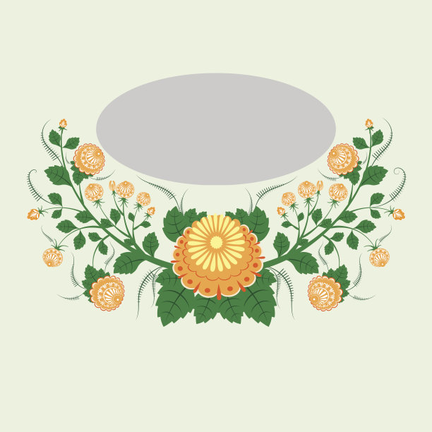 斯拉夫民族服装上用的花卉装饰品图片下载