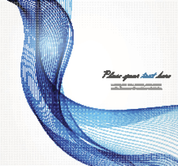 波浪抽象图像，色彩设计图片下载