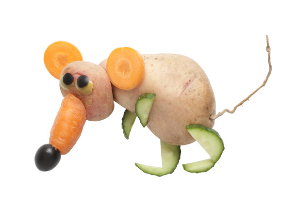 蔬菜做的老鼠图片下载