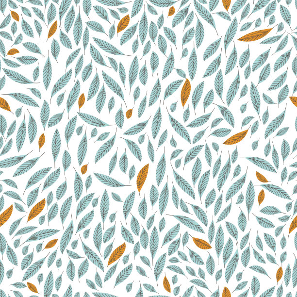 无缝隙叶型图片下载