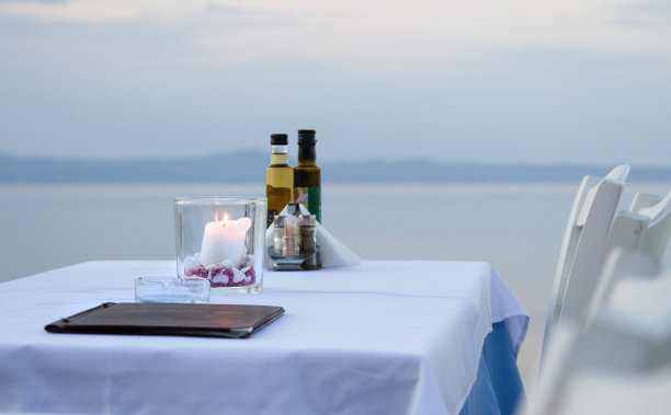 海边咖啡馆图片下载