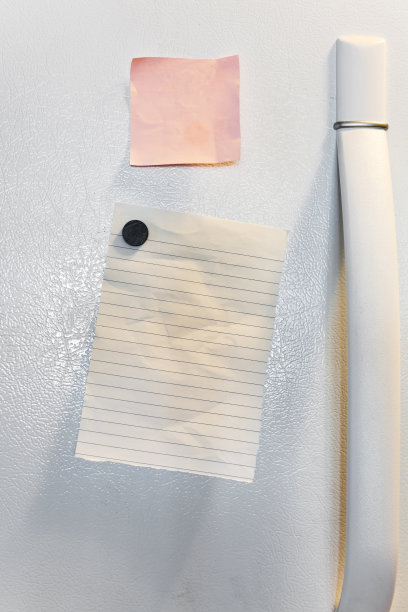 冰柜门和便笺图片下载