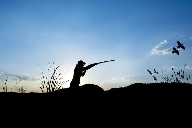 猎人轮廓图片下载