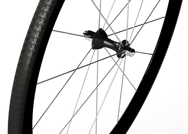 轮自行车的细节图片下载