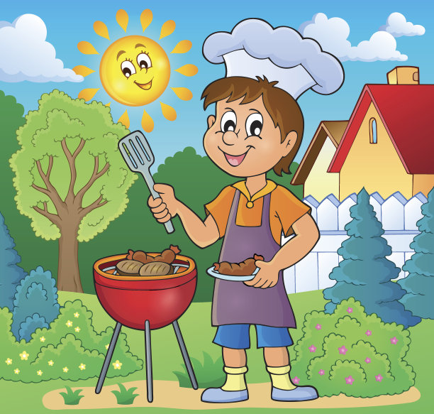 烧烤主题形象2图片下载