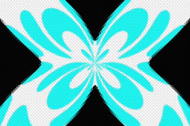 马赛克的蝴蝶图片下载