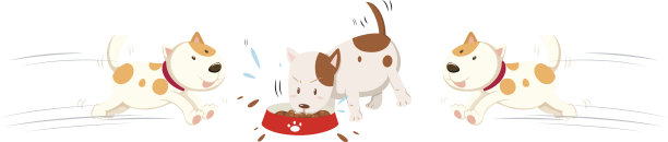 狗又吃又跑图片下载